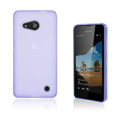 Thorsen Tpu Microsoft Lumia 550 Pehmeä Kuori - Violetti