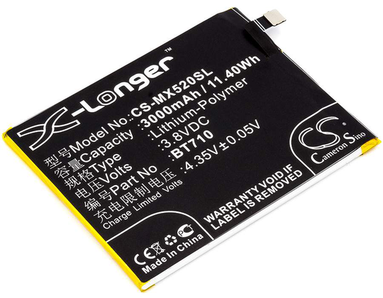 MeiZu M5c M710H M710M akku 3000mAh