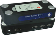 MicroConnect HDMI Switch Box, 3 In/1 Out