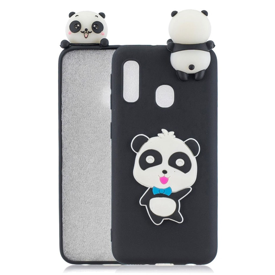 Cute 3D Samsung Galaxy A20e kuoret - Poja Panda