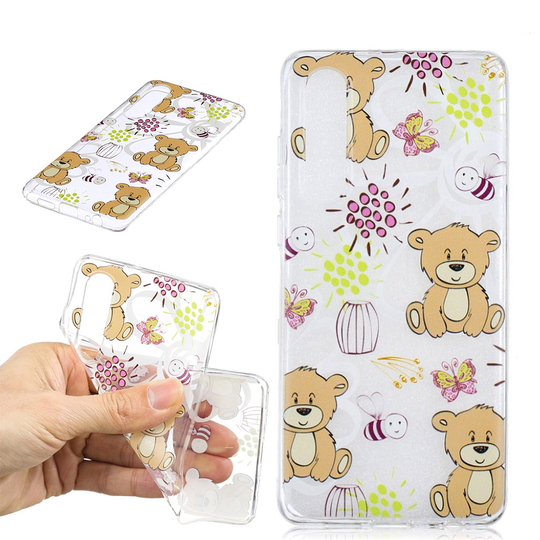 Huawei P30 printtikuosi pehmeä suojakotelo - Karhu
