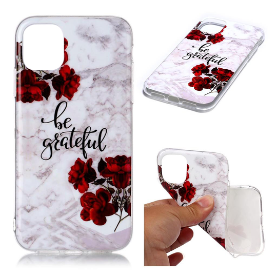 Marble iPhone 11 kuoret - Ole kiitollinen