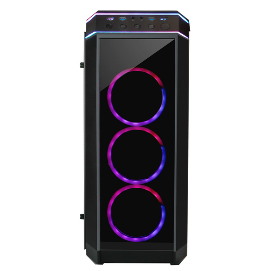 CHIEFTEC Stalion II TG 4x RBG Fans