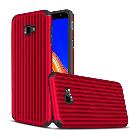 Samsung Galaxy J4 Plus (2018) suitcase hybrid case - Red