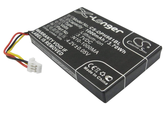 Opticon OPL-9714 OPL-9715 OPL-9725 akku 1000mAh