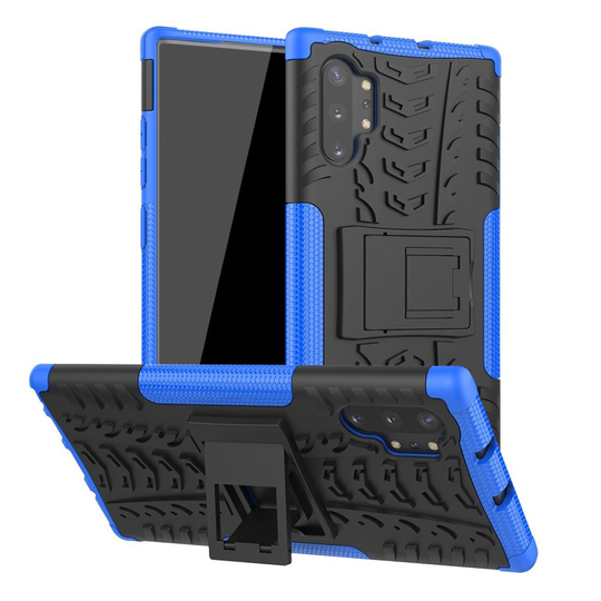 Offroad Samsung Galaxy Note 10 Pro kuoret - Musta / Sininen