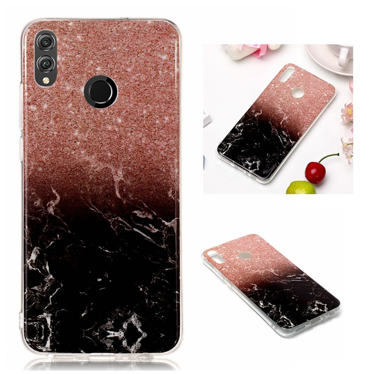 Marble Honor 8X kuoret - Luumu / musta marmori
