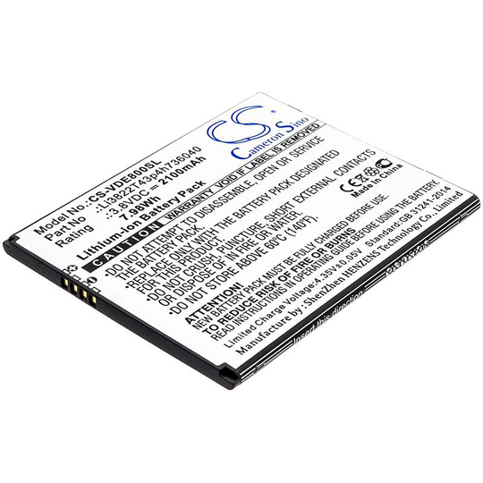 ZTE N9137 Tempo Go Tempo X akku 2100mAh