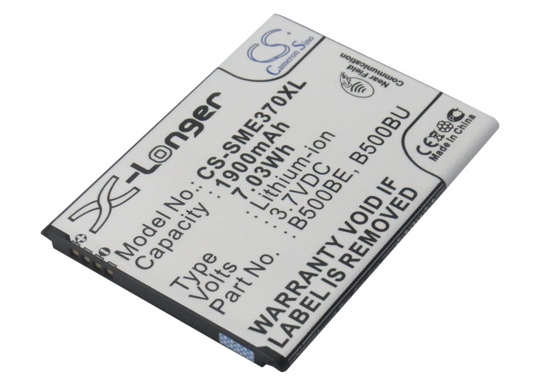 Samsung GT-i9190 Galaxy S4 Mini GT-i9195 akku 1900 mAh (NFC tuella)