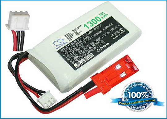 Li-Po akku 1300mAh 7 4V 30C