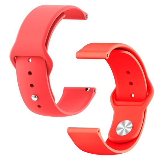 Samsung Galaxy Watch Active flexible silicone watch band - Red