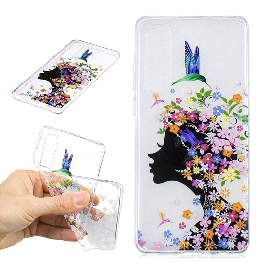 Huawei P30 printtikuosi pehmeä suojakotelo - Kukkainen Kauneus