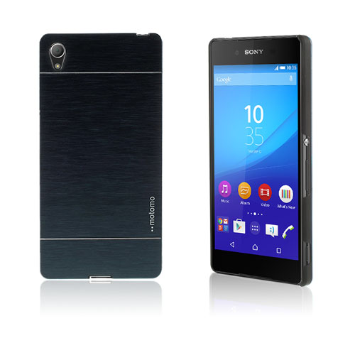 Motomo Sony Xperia Z3+ Kuori - Tummansininen