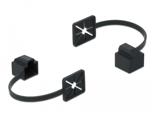 This Dust Cover By Delock Can Protect RJ45 Connectors On Network Cables From Dirt Or Damage.Secure H