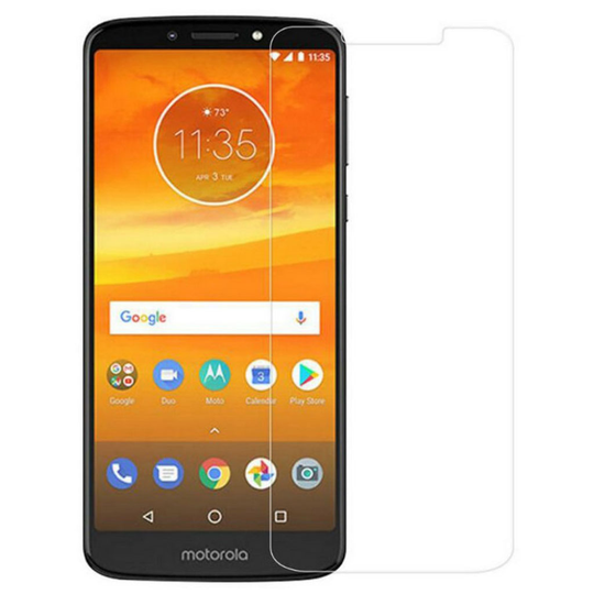 Motorola Moto E5 Play Arc Edge Karkaistu Lasi Näyttö Suojakalvo 0.3mm - Transparentti