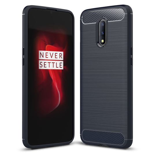 Carbon Flex OnePlus 7 kuoret - Sininen