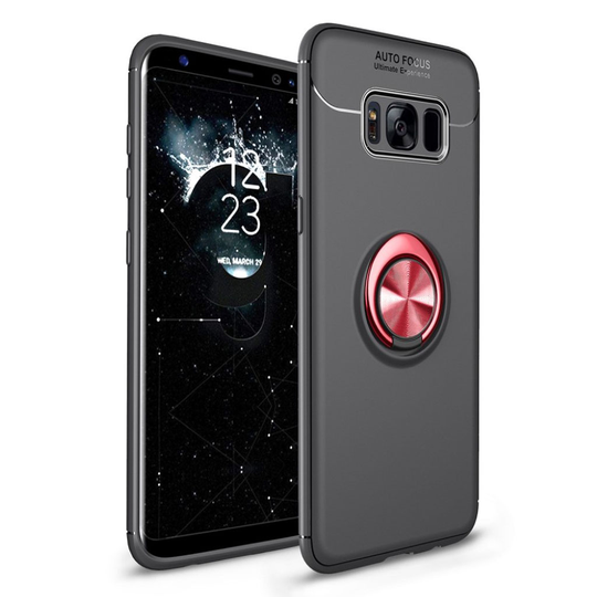 Ringo Samsung Galaxy S8 kuoret - Musta / Punainen