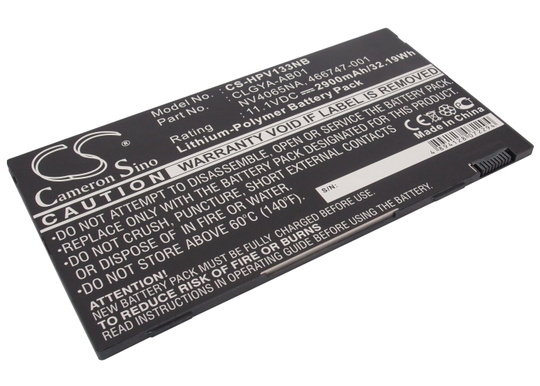 HP Voodoo Envy 133 akku 2900mAh / 32.19Wh mAh - Musta