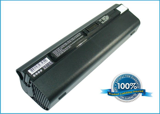 Acer Aspire One 531 Aspire One 751 akku 8800 mAh musta