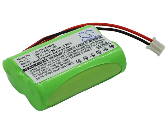 Philips SBC466 SBC-S477 SBC-S484 Itkuhälyttimen Akku