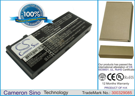 HP OmniBook XE3B akku 6600 mAh