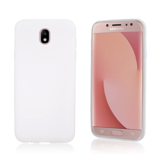 Samsung Galaxy J7 (2017) siisti suojakuori - Valkoinen