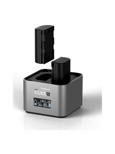Hähnel procube2 twin charger tuplalaturi (olympus)