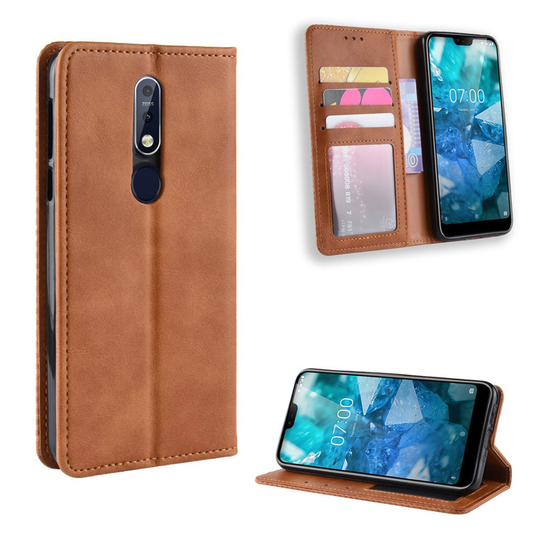 Bofink Vintage Nokia 7.1 kotelot - Ruskea