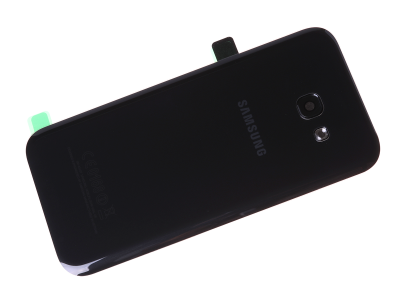 Akkukansi / Takakansi Samsung Galaxy A5 2017 - Musta (Alkuperäinen)