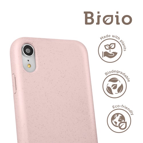 Forever Bioio 100% biohajoava suojakotelo Xiaomi Redmi Note 7 - Pinkki