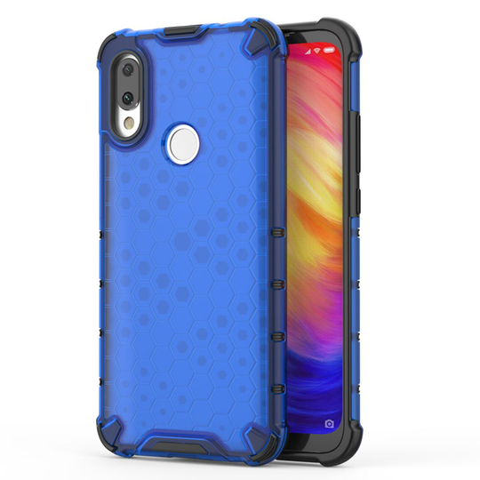Bofink Honeycomb Xiaomi Redmi 7 kuoret - Sininen