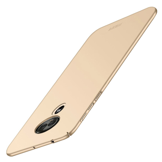 MOFI Shield Motorola Moto E5 Play huurrettu suojakotelo - Kulta