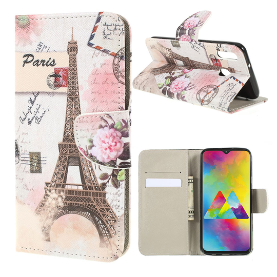 Wonderland Samsung Galaxy M20 kotelot - Eiffel Torni