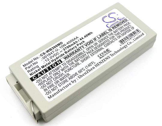 Welch-Allyn MRL Defibrillator PIC30 MRL Defibrillator PIC40 MRL Defibrillator PIC50 akku 3700mAh