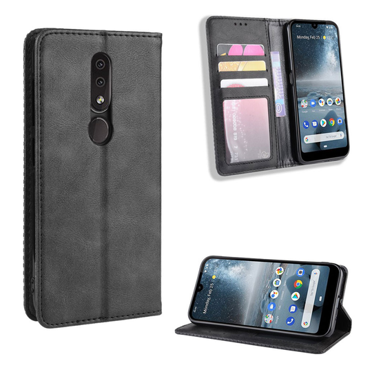 Bofink Vintage Nokia 4.2 kotelot - Musta