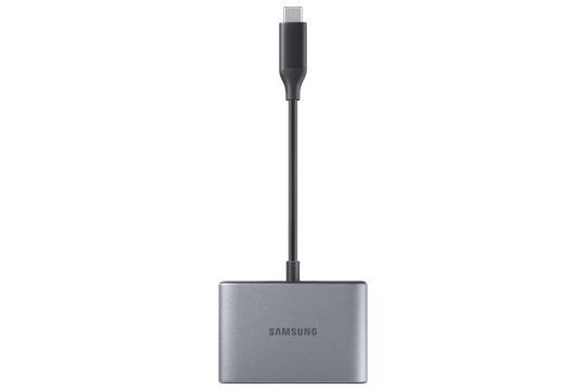 SAMSUNG MULTIPORT ADAPTER (USB-A,HDMI,TYPE-C) GRAY