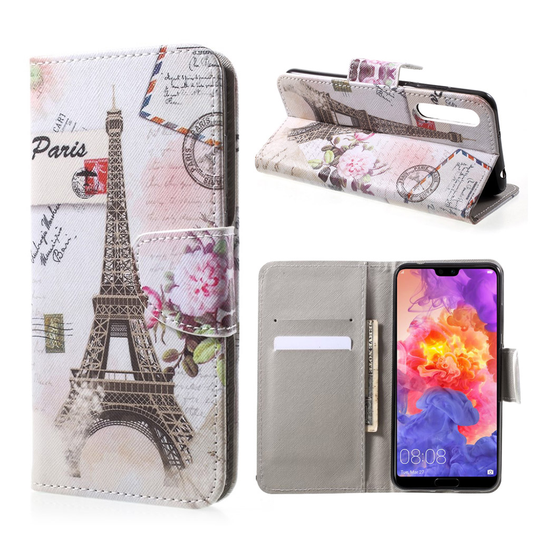 Huawei P20 Pro uniikki suojakotelo - Eiffel