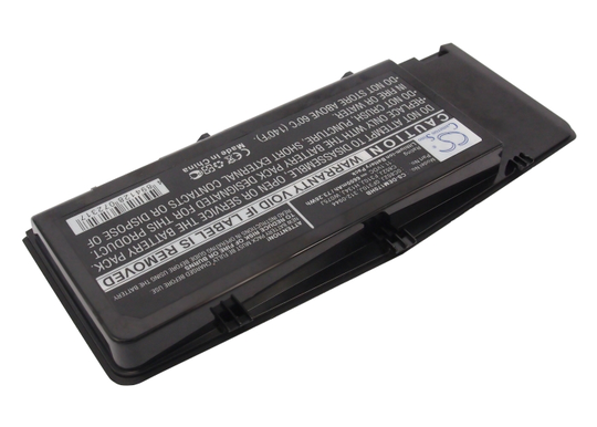 Dell Alienware M17X Alienware M17x R2 akku 6600mAh / 73.26Wh mAh - Musta