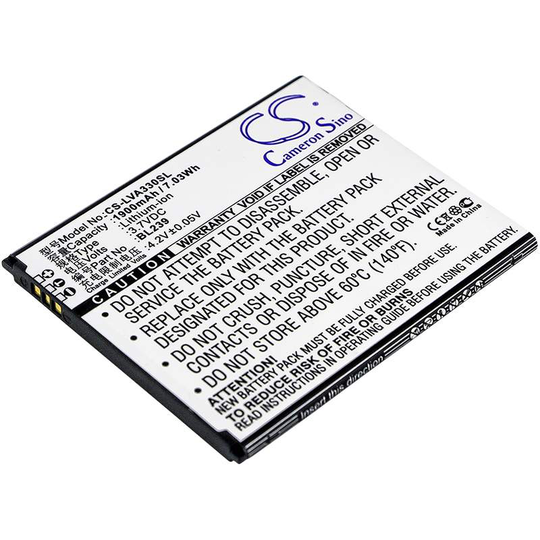 Lenovo A330E A3500 A3500-HV akku 1900mAh
