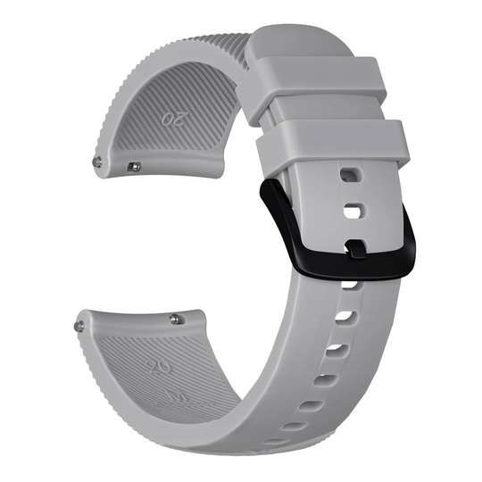 Samsung Galaxy Watch Active twill silicone watch band - Grey