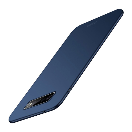 MOFI Shield Samsung Galaxy S10 Plus ultra ohut matta suojakotelo - Sininen