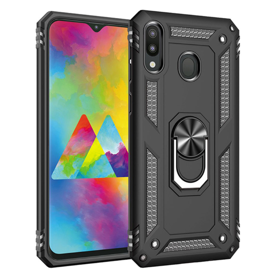 Bofink Combat Samsung Galaxy M20 kuoret - Musta