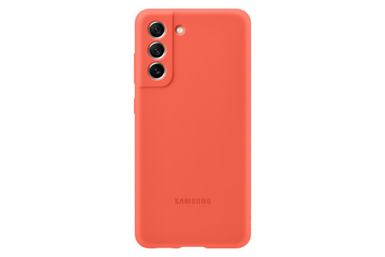 SAMSUNG SILICONE COVER CORAL S21 FE