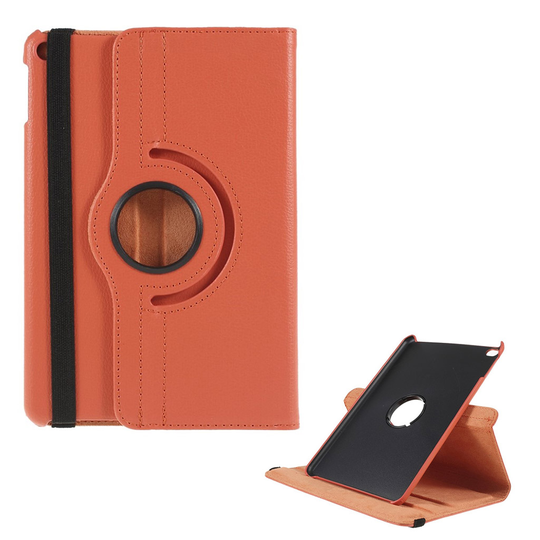 iPad Mini (2019) litsi nahkainen suojakotelo - Oranssi