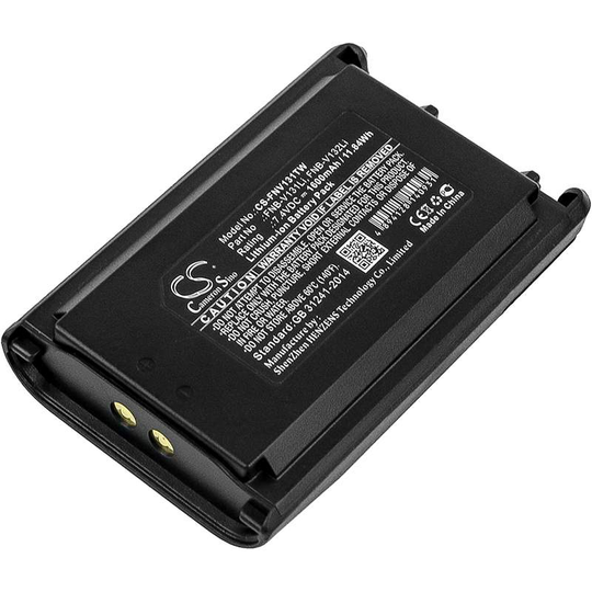 Vertex VX-230 VX-231 VX-231L akku 1600mAh / 11.84Wh