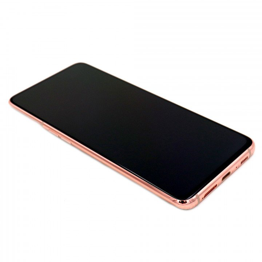 Samsung Galaxy A80 (A805F) Näyttö ja kosketuspaneeli rungolla - Kulta