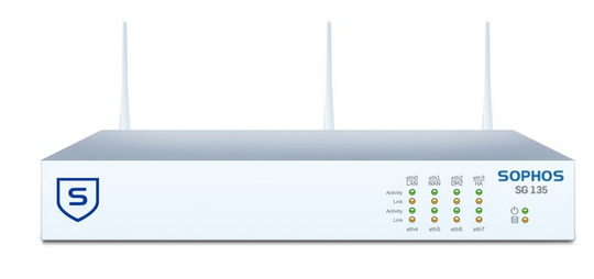 SG 135W REV.3 SECURITY APPLIANCE WIFI (EU/UK/US POWER CORD)