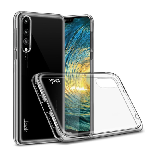 IMAK Huawei P20 Pro suojakuori ja näytönsuoja - Kirkas
