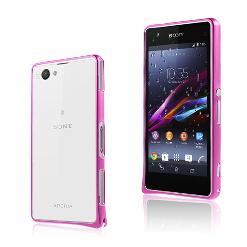 Remes Sony Xperia Z1 Kompakti Suojus - Kuuma Pinkki