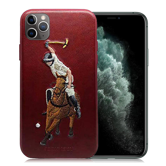 Jockey - Santa Barbara Polo & Racquet Club - iPhone 11 Pro Max - Red